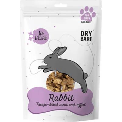 - Lio PEPE Замразена лакомство от заек (заешки черен дроб) 60 г