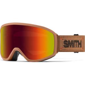 SMITH Детска ски маска Smith Kid's Reason OTG Mirror S3 Antifog Ski goggles - Camel Warm Steel / Red SolX Mirror (417-5838-0111)