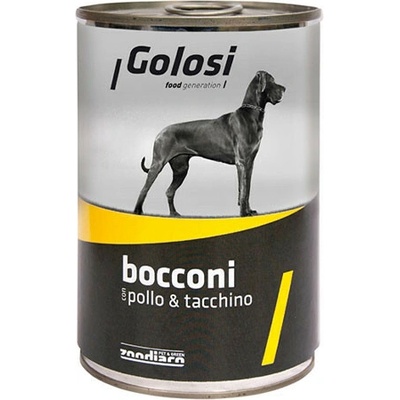 Zoodiaco Golosi Bocconi Kuřecí a krůtí s rýží 400 g