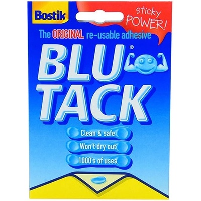 Лепило blu tack синьо 55 кубчета/опаковка 3835011 (3835011)