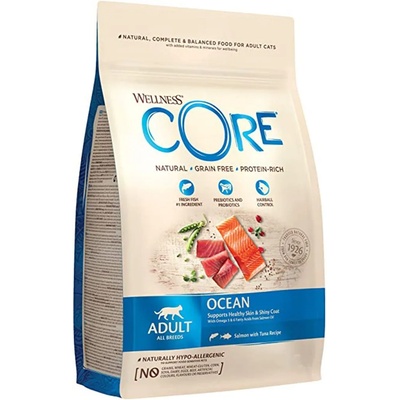 Wellness core Океанска сьомга с тон на 4 кг