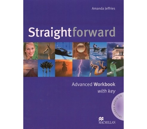 Straightforward advanced Workbook with key + audio CD
