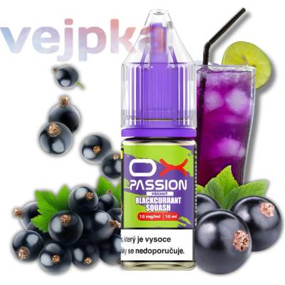 Oxva OX Passion Salts Blackcurrant Squash 10 ml 10 mg