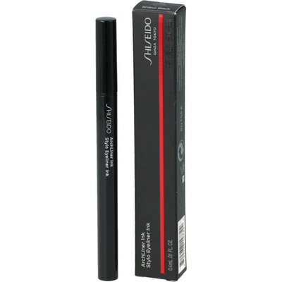 Shiseido Makeup ArchLiner tekuté očné linky v pere 01 Shibui Black 0,4 ml