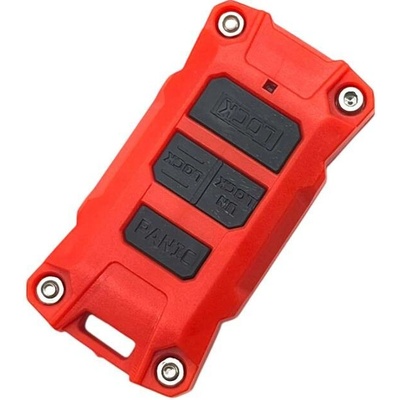 Klíčenka Pouzdro Červená, Jeep Wrangler JL, Jeep Gladiator JT