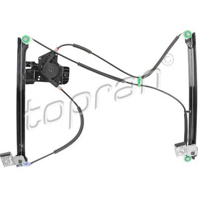 TOPRAN Mechanizmus zdvíhania okna 111707