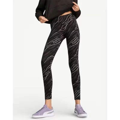 PUMA Essentials+ Animal All Over Print Leggings Black