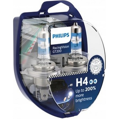 Philips RacingVision GT200 12V H4 60/55W P43t 2 ks