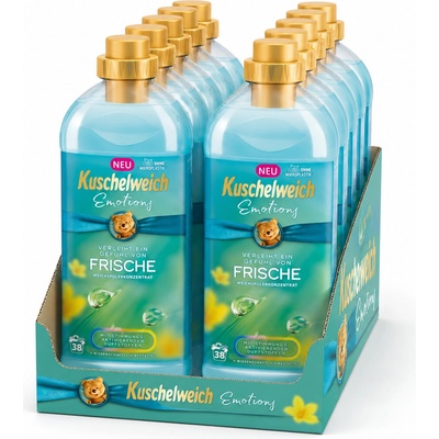Kuschelweich koncentrovaná aviváž Emotions Frische 12 x 1 l 38 PD