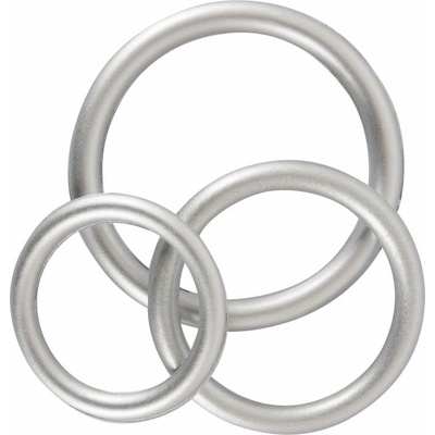 You2Toys Metallic Silicone Cock Ring Set