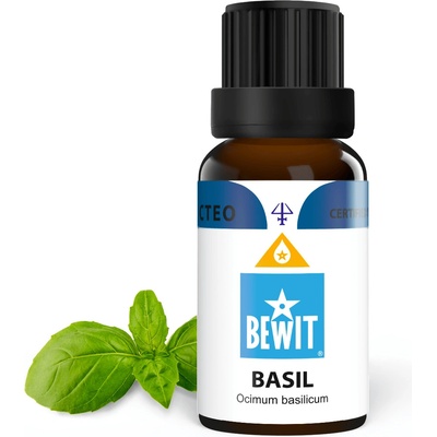 Bewit Bazalka Pravá Esenciální Olej 15 ml