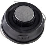 Raider Корда с глава лесно навиване мет. бутон M10x1.25LH PA RD (110335)