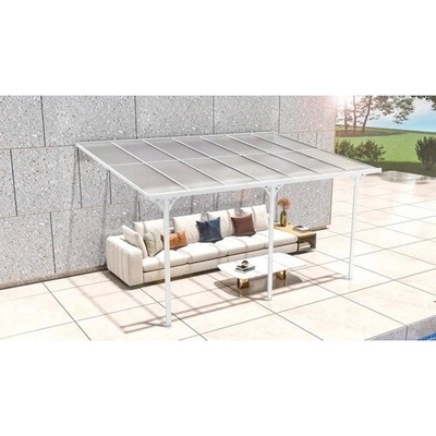 Westmann Bruce 435 hliníková pergola k stene 300x435x270 cm , biela SI06106W