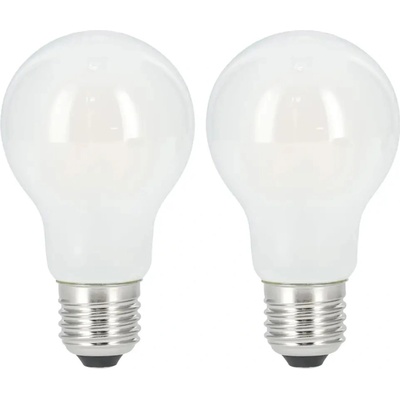 Xavax LED Filament žiarovka , E27, 806 lm nahrádza 60 W , teplá biela, matná, 2 ks