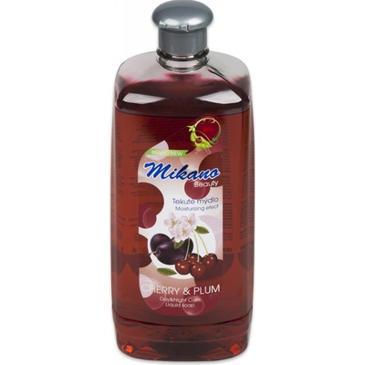 Mika Mikano Beauty Cherry & Plum tekuté mýdlo 1 l