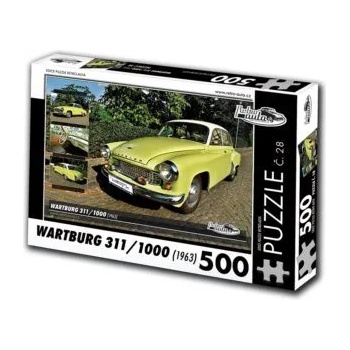 Image 1 of Retro cars - Puzzle Wartburg 311/1000 (1963) - 500 piese