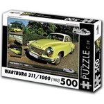 Retro cars - Puzzle Wartburg 311/1000 (1963) - 500 piese