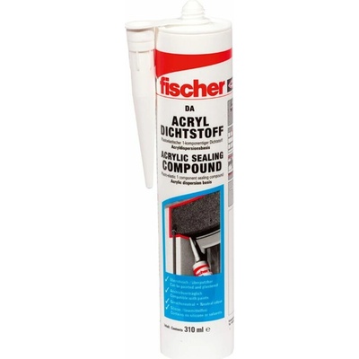 Fischer DA W Tmel akrylátový 310 ml bílý