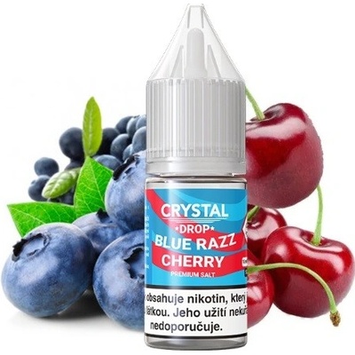 Crystal Drop Salt Blue Razz Cherry 10 ml 20 mg
