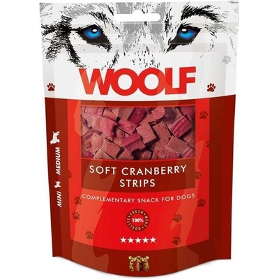 WOOLF Меки ленти с червена боровинка 100г