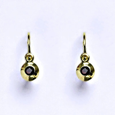 Čištín zlaté dětské přírodní granát NK 1330