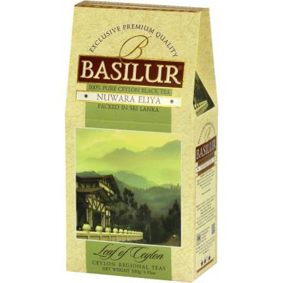 Basilur papier NUWARA ELIYA čierny čaj 100 g