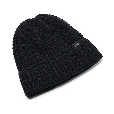 Under Armour Halftime Cable Knit beanie černá