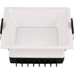ELMARK El-6226 led КВ. ЛУНА ЗА ВГРАЖДАНЕ 12w 4000k+АВ (92el62261240/whe)