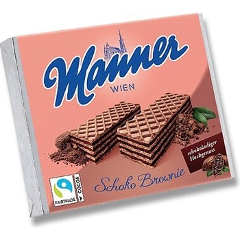 Manner Choco Brownie какаови шоколадови вафли 75гр