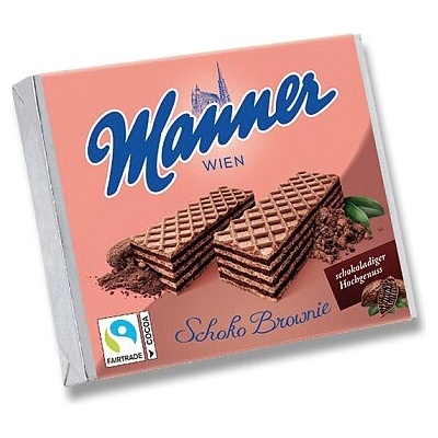 Manner Choco Brownie какаови шоколадови вафли 75гр