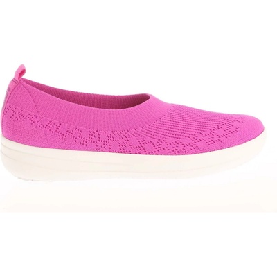 Fitflop Uberknit Slip On Ballet Pumps - Violet