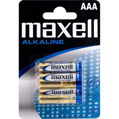 Maxell Алкална батерия maxell lr03 /4 бр. в опаковка/ 1, 5v (ml-ba-lr03)