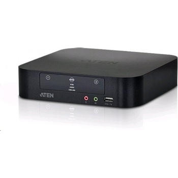 Aten CS-1942 KVM switch Mini DisplayPort Dual View 2PC, USB, Audio