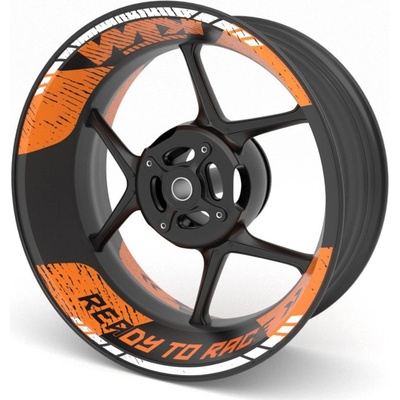 SEFIS dvojdielne polepy na kolesá KTM