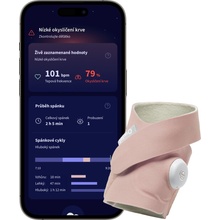 Owlet Dream Sock inteligentná ponožka matne ružová