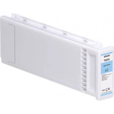 Epsonblaek Epson Light Cyan T8005 - мастилница 700 мл (C13T800500)