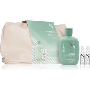 ALFAPARF Milano Semi Di Lino Scalp Renew Kit подаръчен комплект за тънка и изтощена коса