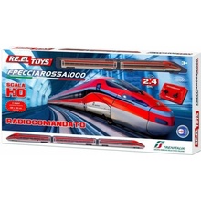 RE.EL Toys RC vlak Frecciarossa 1000 RC měřítko H0 2,4GHz vlak 91cm dráha 5m