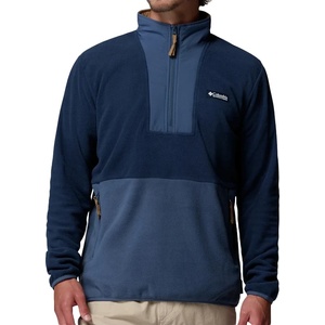 Columbia Мъжки поларен пуловер Columbia Sequoia Grove II Half Zip Fleece Fleece jumper - Collegiate Navy / Dark Mountain (005-7385-0111)