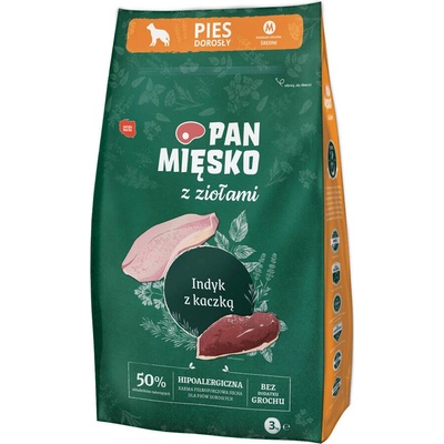 Pan Mięsko s bylinkami Morčacie mäso s kačacími chrumkami M 3 kg