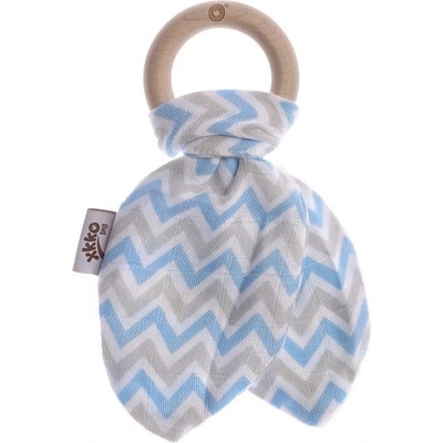Kikko BMB Lístky Chevron Baby Blue