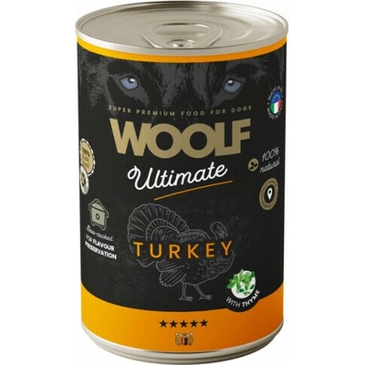Woolf Ultimate Adult Dog Turkey and Thyme 400 g