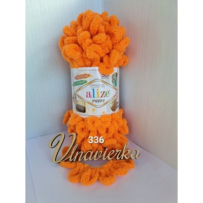 Alize Puffy 336 oranžová