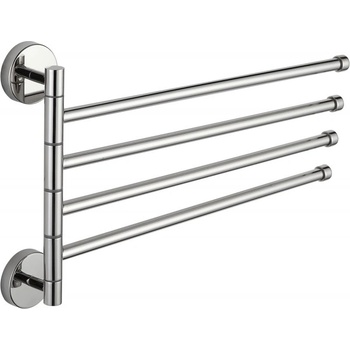 Mexen четворна въртяща се стойка за кърпи, хром - 7039244-00 (7039244-00)