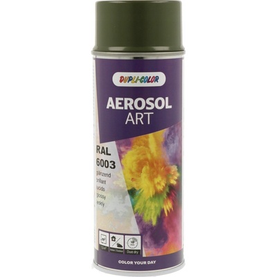 Dupli color Aerosol Art Lesk, Ral 6003 400ml, Aerosol Art