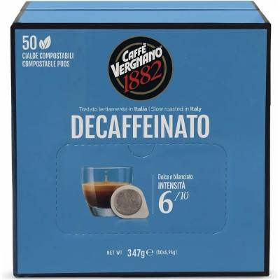 Vergnano Espresso Decaffeinato Bezkofeínové ESE podľa 50 ks