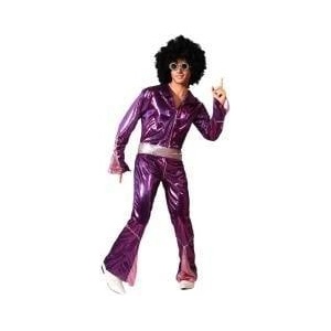 BigBuy Carnival Маскировъчен костюм за възрастни Фуксия Disco Размер XS/S e1079e