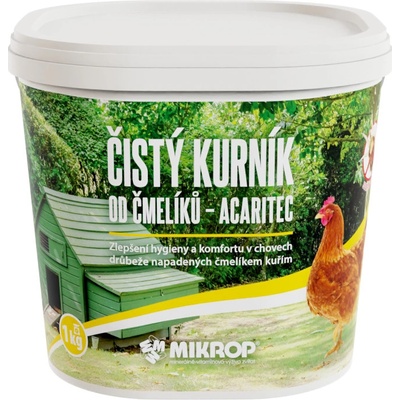 Mikrop Čistý kurník bez čmelíkov ACARITEC 1 kg