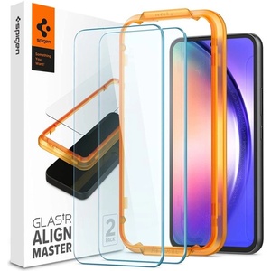 Spigen Протектор за Samsung Galaxy A54 (комплект 2) - Spigen Glas. tR Align Master - Clear