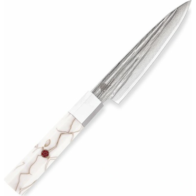 Nôž Dellinger Malý lúpací Utility 130 mm Forged White Wave